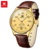 OLEVS 3622 Men’s Classic Leather Watch - Image 2
