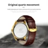 OLEVS 3622 Men’s Classic Leather Watch - Image 4
