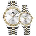 OLEVS 3625 Couple Diamond Quartz Watch