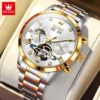 OLEVS 7029 Automatic Mechanical Watch for Men with Day-Date Display - Image 2