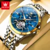 OLEVS 7091 Automatic Mechanical Watch for Men with Luminous Calendar - Image 2