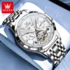OLEVS 7091 Automatic Mechanical Watch for Men with Luminous Calendar - Image 5