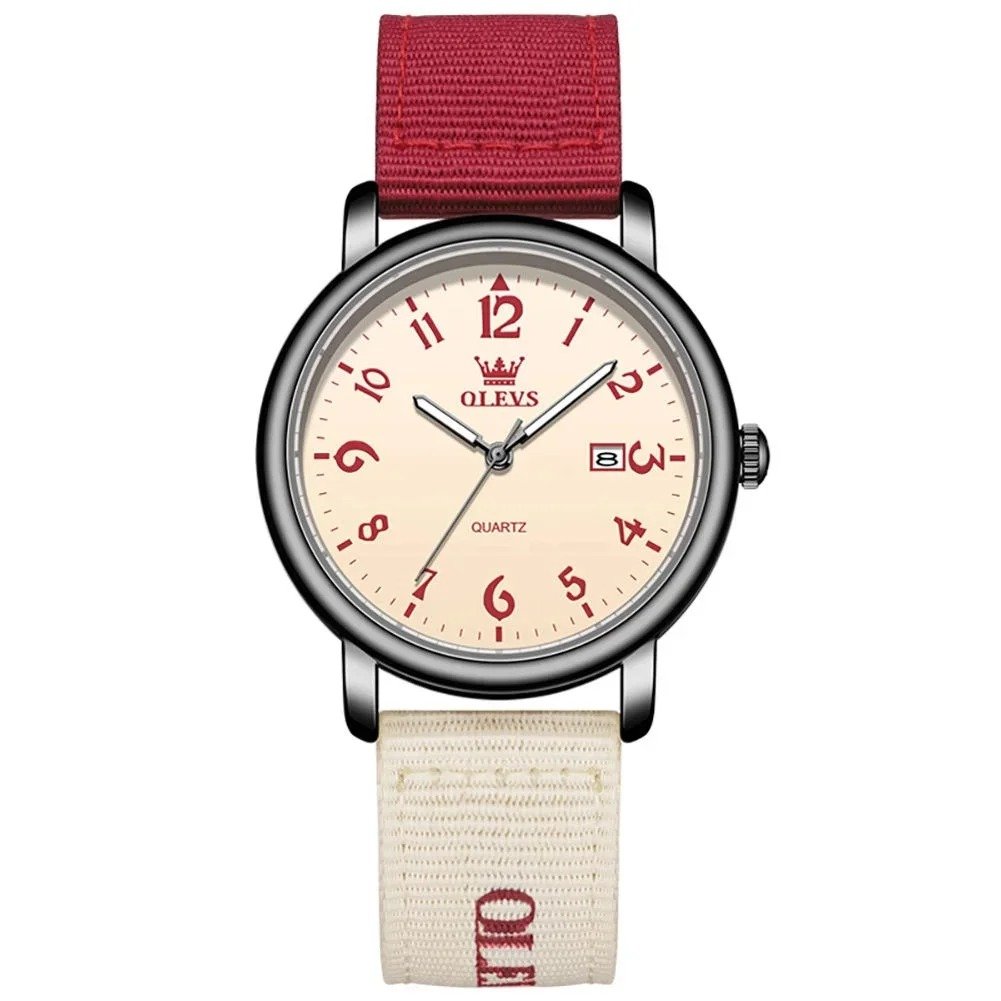 OLEVS 2991 Matching Couples Watch1-red OLEVS 2991 Matching Couples Watch1-red