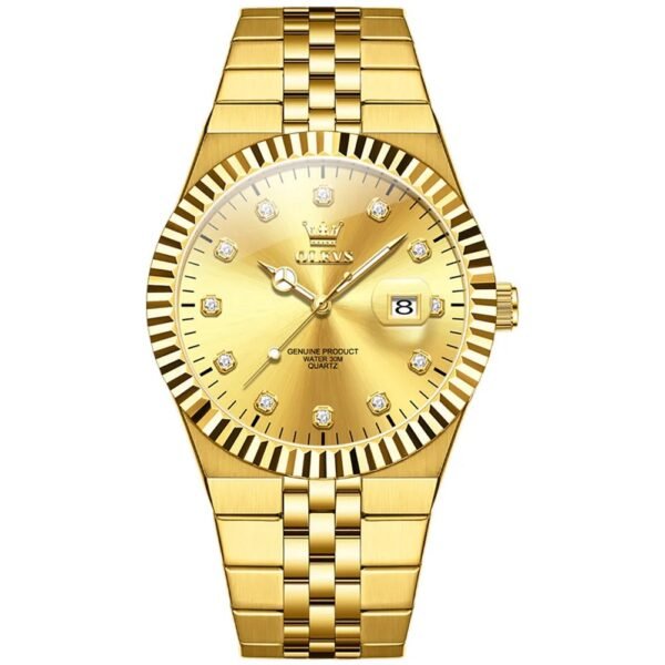 OLEVS 2989 Men’s Luxury Quartz Watch-gold