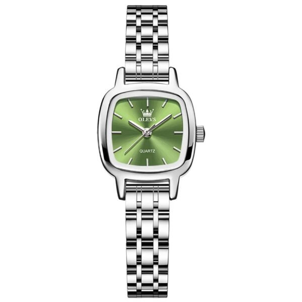 OLEVS 5675 Women’s Luxury Quartz Watch-silver green