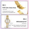 OLEVS 7130 Luxury Waterproof Luminous Design Fashion Calendar Sports Watch Stainless Steel Lady Woman Watch