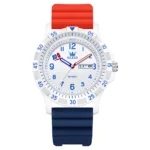 OLEVS 2705 Design Watch Design Sports Fashion Waterproof Luminous Student Quartz Watch BLUE WHITE