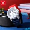 OLEVS 2705 Design Watch Design Sports Fashion Waterproof Luminous Student Quartz Watch