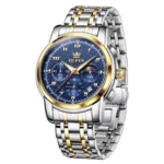 OLEVS 2983 Luxury Design Moon Phase Chronograph