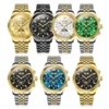 OLEVS 6688 Luxury Men Odm Luminous Odm Mechanical Moon Phase Watches Automatic Tourbillon Watch for Man