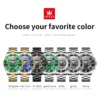 OLEVS 6715 Luxury Watch Bands Hollow Skeleton Waterproof Fashion Sports Luminous Mechanical Watches Men Wrist