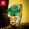 OLEVS 6729 High Quality Luxury Bands Multi Functional Mechanical Watch for Man Luxury Men's Watches