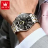 OLEVS 6780 Waterproof Luminous Luxury Men's Watches Automatic Mechanical Watch Waterproof Luminous Automatic Mechanical Watch