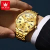 OLEVS 6780 Waterproof Luminous Luxury Men's Watches Automatic Mechanical Watch Waterproof Luminous Automatic Mechanical Watch