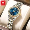 OLEVS 7003 Watch Waterproof Stainless Steel Luxury Calendar Lady Diamonds Sports Women Automatic Mechanical Watch