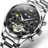 OLEVS 7005 Stainless Steel Hot Selling Styles Customized Luminous Watch Automatic Mechanical Watch for Man
