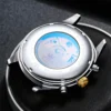 OLEVS 7005 Stainless Steel Hot Selling Styles Customized Luminous Watch Automatic Mechanical Watch for Man