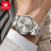 OLEVS 7056 Classic Business Design Automatic Classic Automatic Calendar Diamond Luminous Man Mechanical Watch