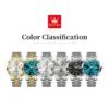 OLEVS 7056 Classic Business Design Automatic Classic Automatic Calendar Diamond Luminous Man Mechanical Watch
