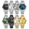 OLEVS 7090 Luxury Calendar Luminous Fashion Classic Waterproof Automatic Mechanical Watch for Man