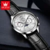 OLEVS 7128 Design Fashion Luxury Brands Waterproof Automatic Sports High Quality Man Mechanical Watch