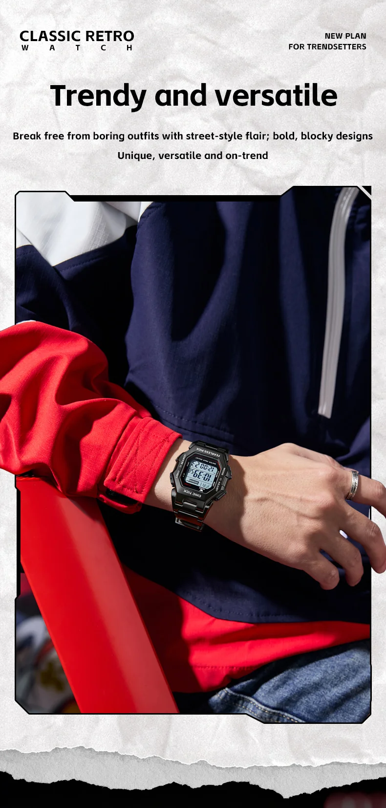 OLEVS 1119 Chronograph Luxury Bands Fashion Reloj Sports Fashion Casual Digital Watch for Man 2