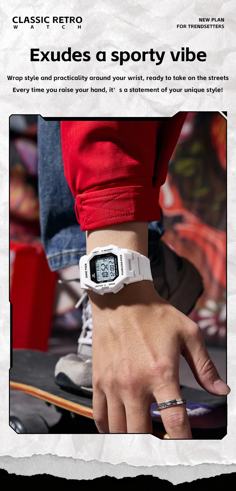 OLEVS 1119 Chronograph Luxury Bands Fashion Reloj Sports Fashion Casual Digital Watch for Man 4