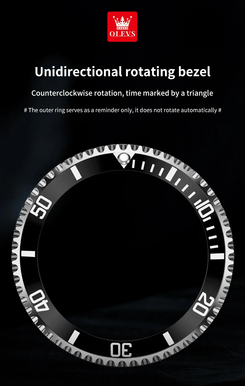 OLEVS 6729 High Quality Luxury Bands Multi Functional Mechanical Watch for Man Luxury Men's Watches 6
