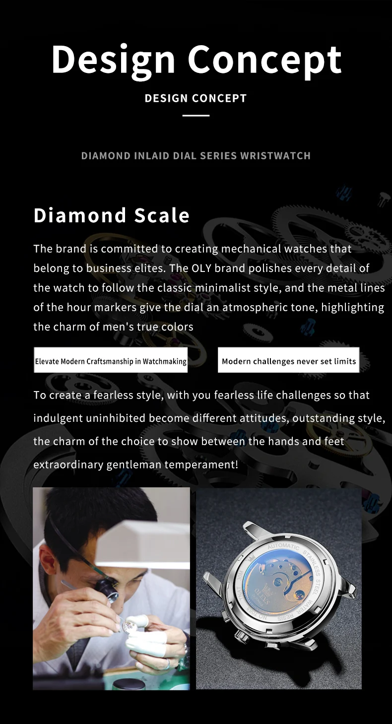 OLEVS 7088 Watch Luxury Sports Bands Leather Strap Calendar Automatic Sports Luminous Mechanical Watch for Man 2