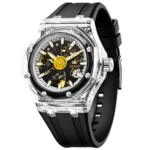 OLEVS 6788 Luxury Sports Brand Best-selling Styles Hollow Stainless Steel Automatic Mechanical Calendar Waterproof Man Watch