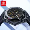 OLEVS 6788 Luxury Sports Brand Best-selling Styles Hollow Stainless Steel Automatic Mechanical Calendar Waterproof Man Watch
