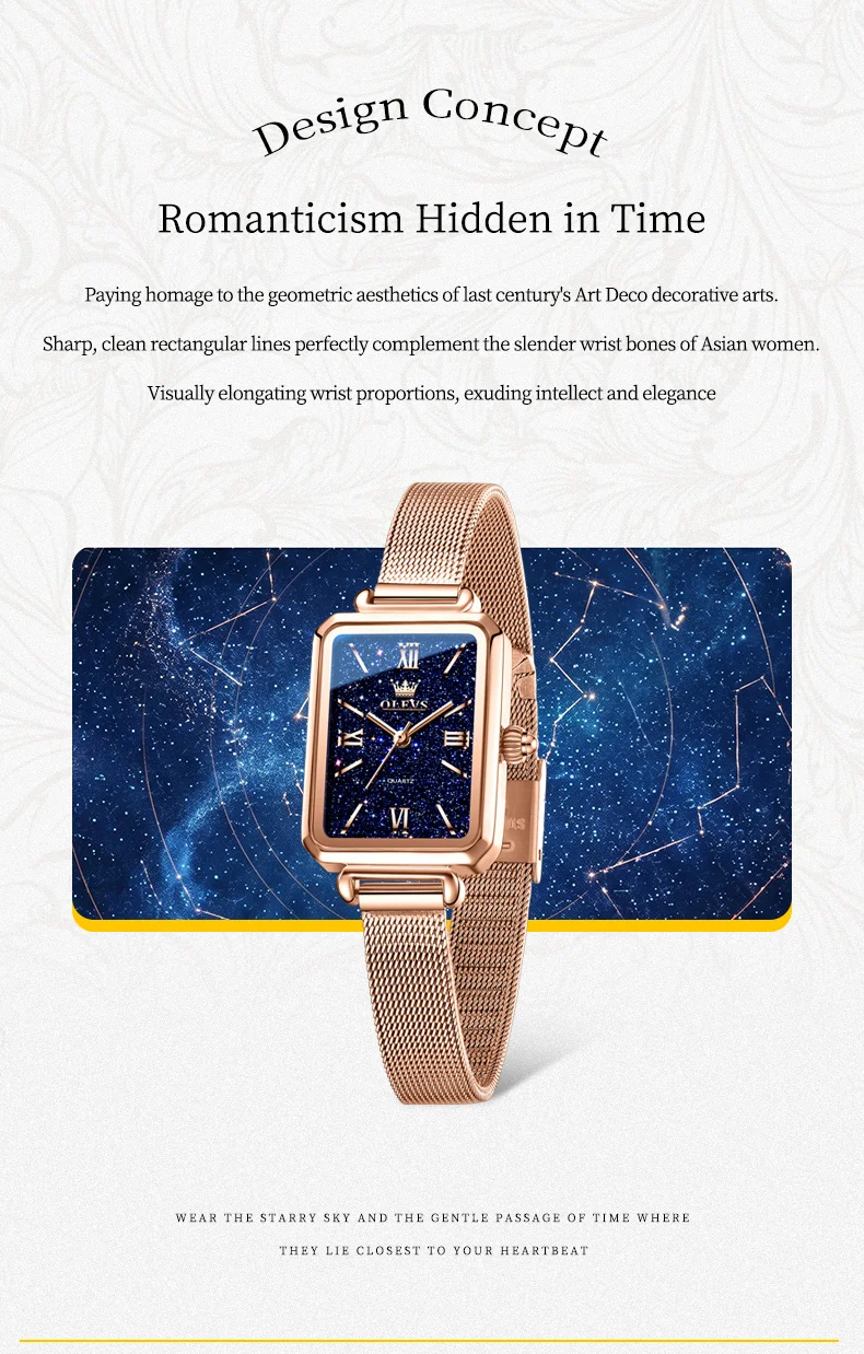 OLEVS 5705 Bands Luxury Designer Watch Bands Best-selling Styles Waterproof Luminous Lady Woman Quartz Watch 2