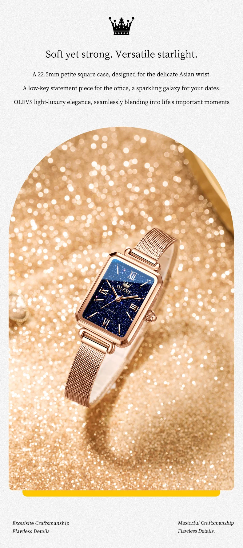 OLEVS 5705 Bands Luxury Designer Watch Bands Best-selling Styles Waterproof Luminous Lady Woman Quartz Watch 4
